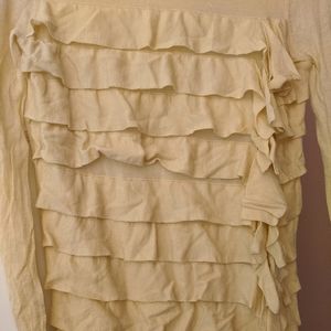 Ruffled shirt